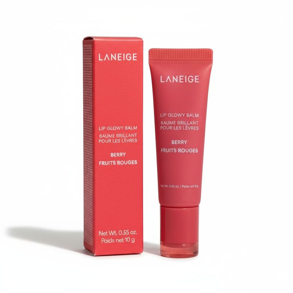 Laneige Lip Glowy Balm Berry 10g 0.35 oz Lip Treatment New In Box